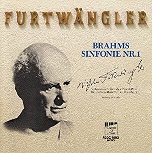 ブラームス 交響曲第1番 フルトヴェングラー／北ドイツ放送交響楽団