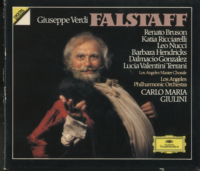 ヴェルディ 歌劇「ファルスタッフ」 ジュリーニ／ロサンジェルスpo 1982年ライブ録音: クラシック音楽 名曲・名盤CD求めて三千枚